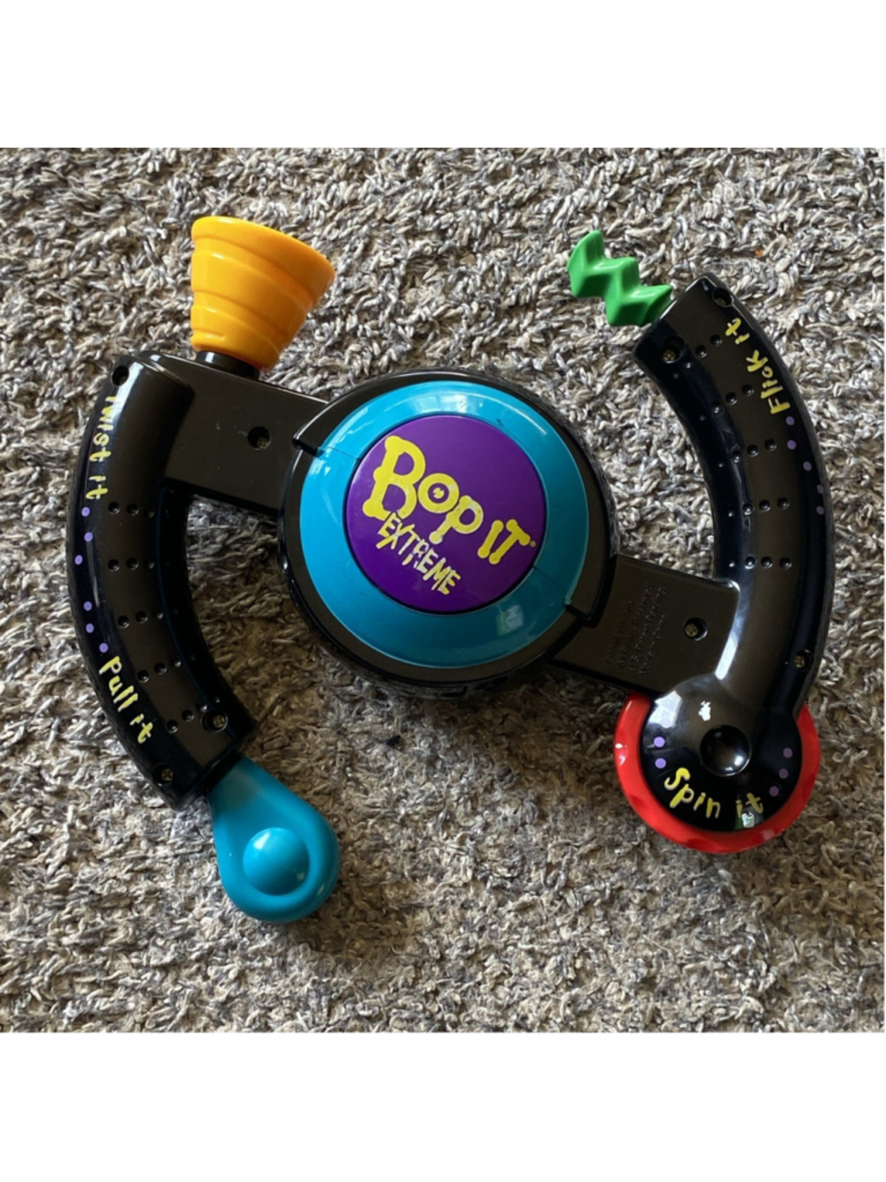 Bop It Extreme Hasbro 1998 Handheld Electronic Game Vintage Tested Works